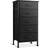 Casaottima Small Dresser Black Chest of Drawer 40x80cm