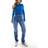 Only Jane Mid Waist Straight Leg Jeans - Blue Wash