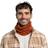 Buff Merino Heavyweight Neckwear Scarf - Red