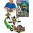 Character Turtles Mutant Mayhem Leonardo 2-i-1 figur och fordon