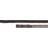 Velociti Gara Plaited Leather Reins Black