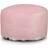 Dunelm Pink Faux Fur Footstool Foot Stool