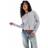 Stradivarius Ribbed Knit Cardigan - Grey