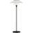 Louis Poulsen Poul Henningsen Black/White Floor Lamp 131.5cm