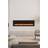 Living and Home 50 Inch Electric Fireplace 1800W with Remote Control,12 Adjustable Flames Multi One Size