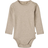 Wheat Spencer Rib LS Body - Gravel Melange (9107k-007-0072)