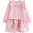 Ted Baker Kid's Frill Mock Dress - Pink