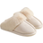 Shein New Thickened Plush Home Slippers For Men And Women, Warm, Fashionable, Comfortable And Anti-Slip Indoor Slippers With Closed Toe