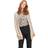 Vila Viril Stickat Basplagg Kofta - Beige