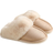 Shein New Thick Woolen Home Slippers, Men's And Women's Warm And Comfortable Anti-Slip Indoor Slippers With Closed Toes