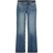 H&M Flared Low Jeans - Dark Denim Blue