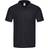 Fruit of the Loom Mens Original Polo Shirt - Black