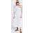 River Island Womens White One Shoulder Beaded Midi Dress