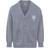 Sixth June Pinned Heart Cardigan - Grey