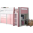 Bedmaster Lacy Pink Storage Mid Sleeper 44.3x78"