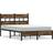 vidaXL Sonoma Oak Sengeramme 120x190cm