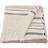 IKEA Mantelfly Pläd 130 x 170 cm - Off-White/Ljusgrå Filt Grå, Beige (170x130cm)