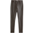 H&M Women's Coated Crease-front Leggings - Dark Brown