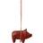 Maileg Pig Red Julgranspynt 5cm
