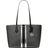 Michael Kors Sheila Large Signature Logo and Metallic Tote Bag - Black