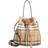 Burberry Mini TB Bucket Bag - Archive Beige/Briar Brown