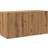 vidaXL 857668 Oak TV-bänk 80x41cm