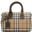 Burberry Mini Check Bowling Bag - Military