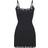 SKIMS Fits Everybody Lace Slip Dress - Onyx