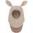 Huttelihut Kid's Ears Balaclava - Sand Melange