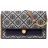 Tory Burch T Monogram Chain Wallet - Tory Navy