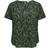 Only Carmakoma Carvika Short Sleeve Top - Green