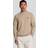 Lyle & Scott Lyle And Scott Men's Lambswool Blend Crew Neck Jumper Tan