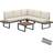tectake Eliar Garden Furniture with Table Outdoor Lounge Set
