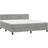 vidaXL mit Matratze & Led 180 x 200 cm Boxspringbett