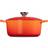 Le Creuset Volcanic Signature Cast Iron Round med låg 24cm