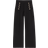 H&M Button-Front Trousers - Black