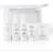 Beauty Works Travel Set 50ml - Clear