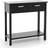 Costway Retro Black Console Table 35x80cm