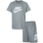 Nike Baby T-shirt & Shorts Set - Dark Grey Heather