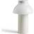 Hay PC Portable Raw White Table Lamp 22cm