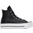 Converse Chuck Taylor All Star Leather Platform - Black/Black/White