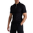 boohooMAN Muscle Zip Neck Polo - Black