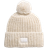 The North Face Cozy Chunky Cabin Beanie - Gardenia White/Gravel/Khaki Stone