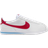 NIKE Cortez Leather - White/Varsity Blue/Varsity Red