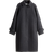 H&M Knee Length Coat - Dark Grey