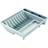 Addis Metallic Grey Dish Drainer 38cm