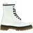 Dr. Martens 1460 Bex Patent Leather Lace Up Boots - White