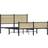vidaXL Metal Sengeramme 150x200cm