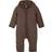 Huttelihut Overall Ullfleece Brown Melange m. Öron 62 Overall
