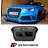 Auto Perfectionists UK Audi RS4 Style A4 S4 B8.5 Front Main Grille Gloss Black Honeycomb Mesh Grill